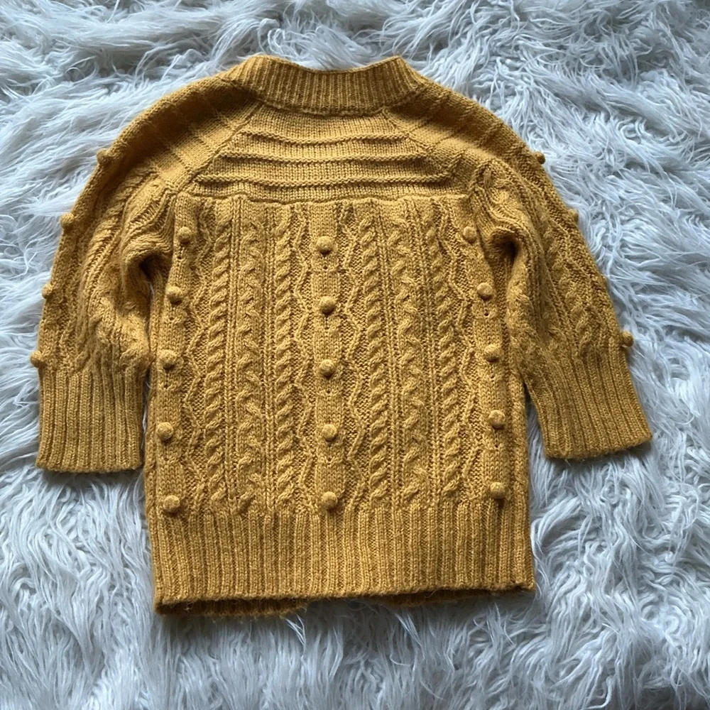 Sweet By Miss Me Alpaca Blend‎ Button Down Cardigan Granny Core